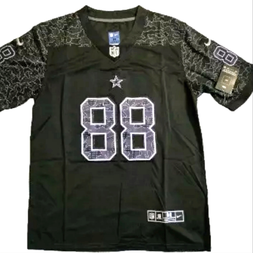 DALLAS COWBOYS CEEDEE LAMB ALTERNATE BLACK AND CAMO JERSEY(MEN'S LARGE)